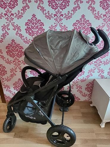 oyuncaq səbəti: Babyton Rider uşaq arabası - Tip: 4 təkərli, yüksək manevrli gəzinti — 3