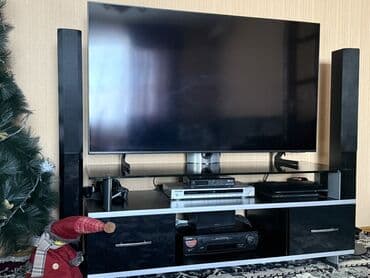 стеклянный стол офисный: Тумба под ТВ — 1