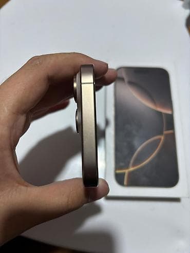 ikinci əl iphone 16 pro max: IPhone 16 Pro, Desert Titanium — 7