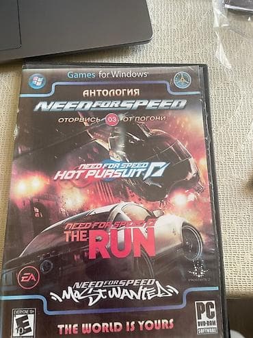 персональный компьютер: PC oyun diski: Need for Speed Antologiya (Games for Windows) Tərkib — 1