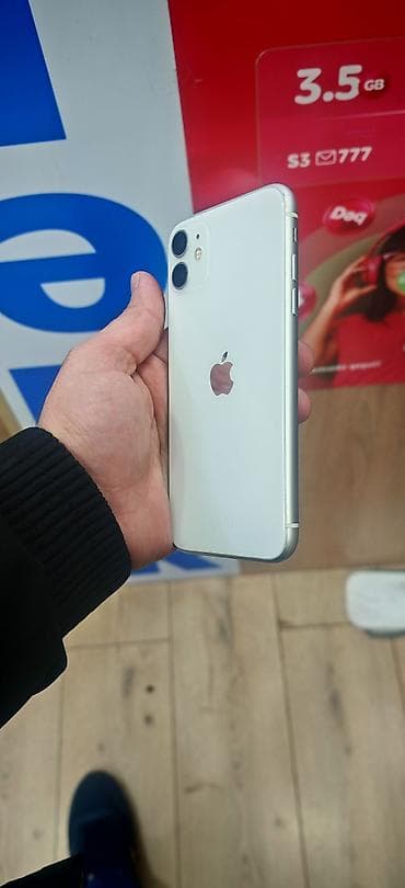 ıphone 11: IPhone 11, 64 GB, Ağ, Face ID — 4
