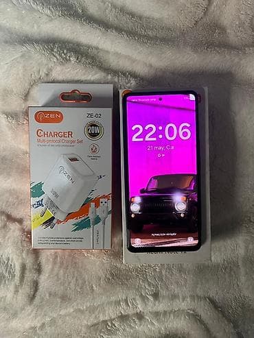 samsung telfonlar: Samsung Galaxy A52, 128 GB, rəng - Mavi, Barmaq izi, Face ID — 8