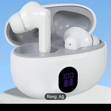 Foto və videokameralar: Portativ şarj qutusu ilə təqdim olunan simsiz qulaqlıqlar. Qulaqlıqlar — 5