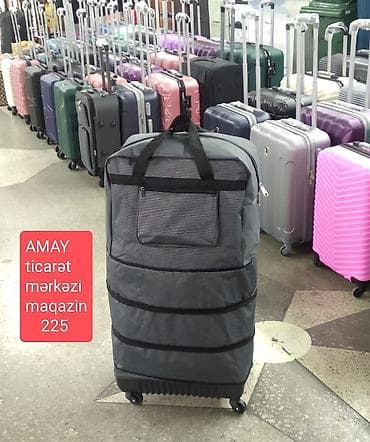son model cantalar: Təkərli və yığılan çanta. Şəhər içi çatırma 5m. Ünvan AMAY ticarət — 5