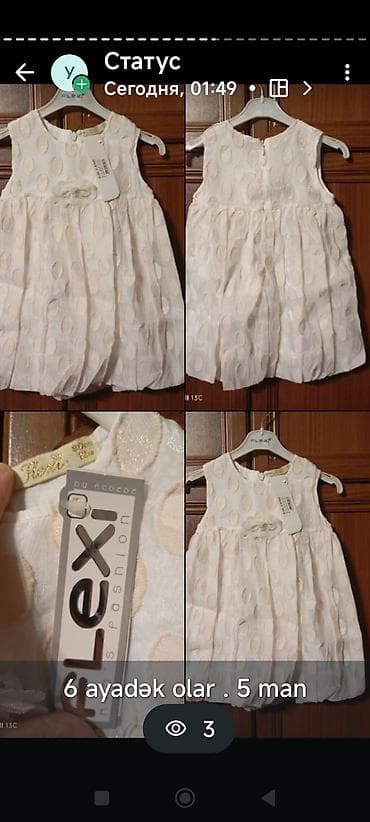 lovetti uşaq geyimleri: Uşaq geyimləri dəsti – bir neçə model 1) Narıncı kapüşonlu kofta - — 6