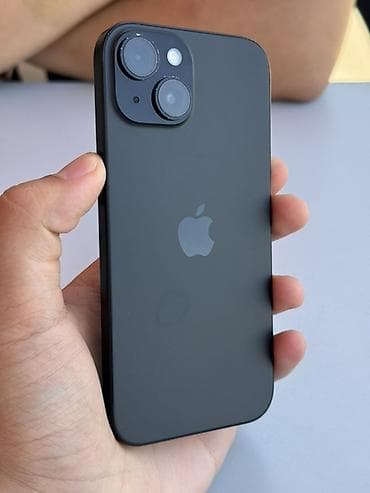 IPhone 15, 128 GB, Qara, Simsiz şarj, Face ID lalafo.az -da IPhone 15, 128 GB, Qara, Simsiz şarj, Face ID