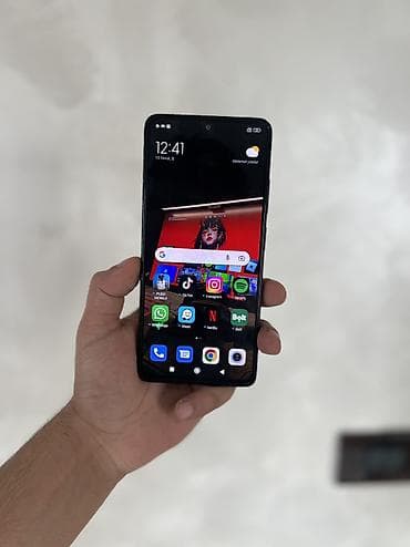 Redmi Note 11 Pro, 128 GB, rəng - Qara, Barmaq izi, Face ID