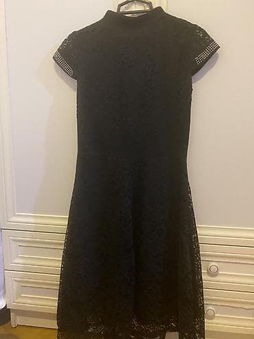 koja donlar: Qara krujeva don Yeni kimidi 36 ölcü - Rəng: qara - Dizayn: bütünlükdə — 3