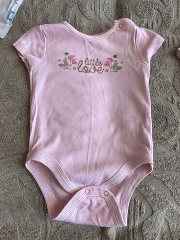 детские вещи на комиссию: Боди, Для девочек, 3 - 6 мес. — 9