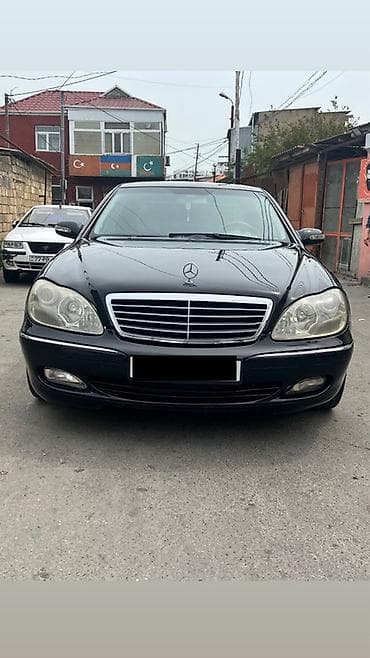 xrom diski: Mercedes-Benz S-Class: 3.7 l | 2004 il Sedan — 6