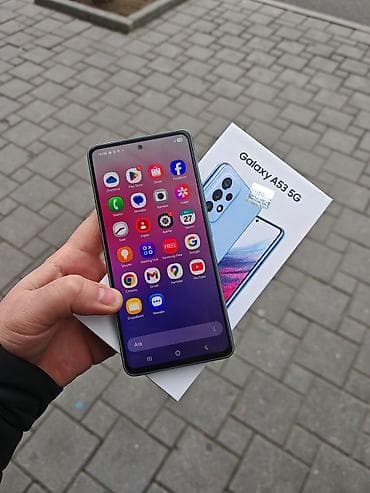 i̇pad mini 5: Samsung Galaxy A53 5G, 256 GB, rəng - Göy — 2