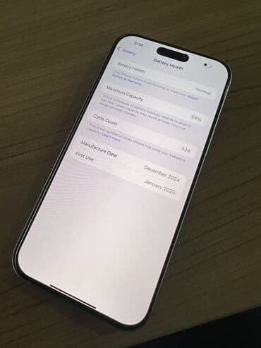 plata telefon: IPhone 16 Pro Max, 256 GB, Ağ, Face ID — 3