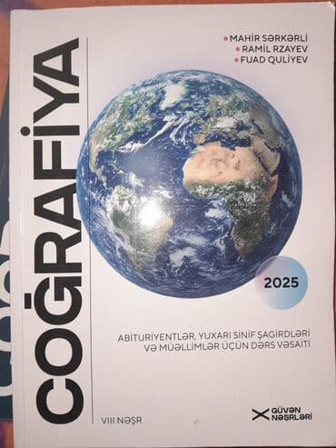 Məhsul: Coğrafiya – abituriyentlər, yuxarı sinif şagirdləri və