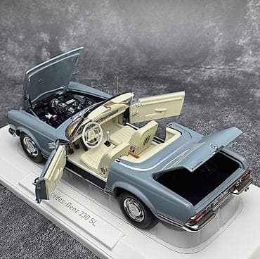 suktur: Məhsul: Mercedes‑Benz 230 SL (W113 “Pagoda”) – diecast kolleksiya — 8