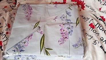 en gozel dibcek gulleri: Çiçək naxışlı yataq dəsti parçası duvux - Material: yüngül və yumşaq — 1