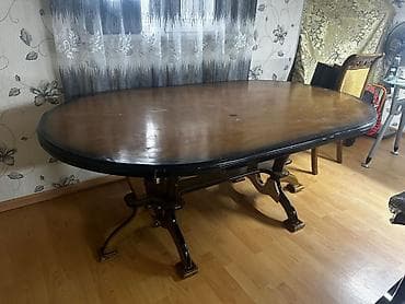 pufik satisi: Qonaq masası, Açılmayan, Oval masa — 2