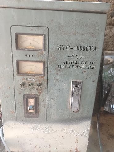 SVC-10000VA Automatic AC Voltage Regulator Məişət və sənaye — 1