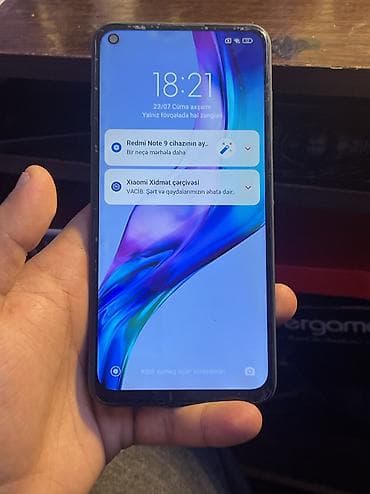 i̇nfinix note 50 pro: Redmi 9, 128 GB, rəng - Boz, Barmaq izi — 6