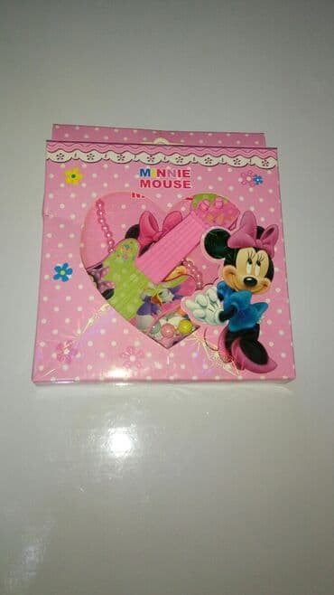 uşaqlar üçün don əlcəkləri: Minnie Mouse balaca qız uşağı dəsdi gitara, boyun bağı, biləklik ( — 1