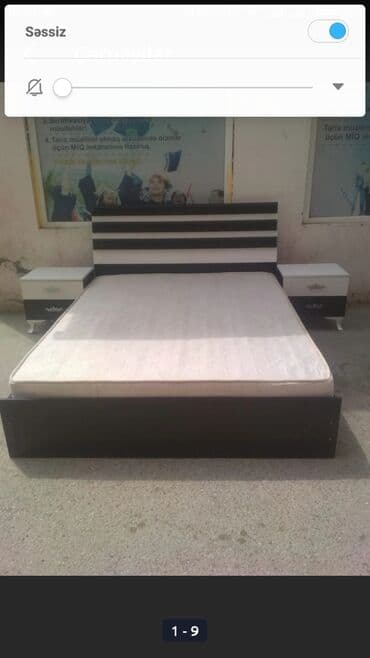 işlənmiş krafatlar: İşlənmiş, İkinəfərlik çarpayı, Bazasız, Matras ilə — 1