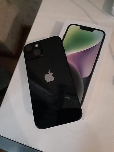 IPhone 14, 128 GB, Qara, Face ID