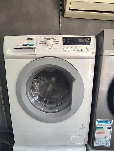 gencede paltaryuyan: Paltaryuyan maşın Zanussi, 6 kq, İşlənmiş, Avtomat, Qurutma var, Kredit yoxdur, Ünvandan götürmə, Pulsuz çatdırılma — 1