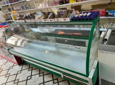 soyuducu et ucun: Mağaza vitrin soyuducusu - Tip: şaquli ön tərəfi qabarıq şüşəli — 3