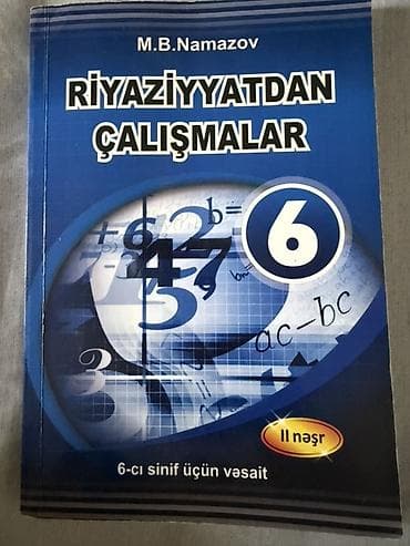 Məhsul: “Riyaziyyatdan Çalışmalar” – 6-cı sinif üçün vəsait Müəllif — 1