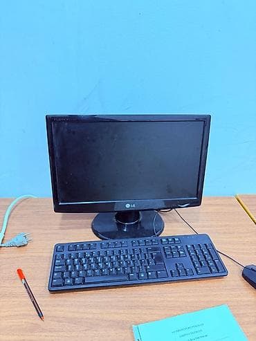 intel core i7: Masaüstü kompüter komplekti - Sadə, rahat tam ölçülü klaviatura və — 1