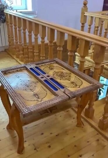 reception masa: Jurnal masası, Açılan, Taxta, Dördbucaq masa — 3