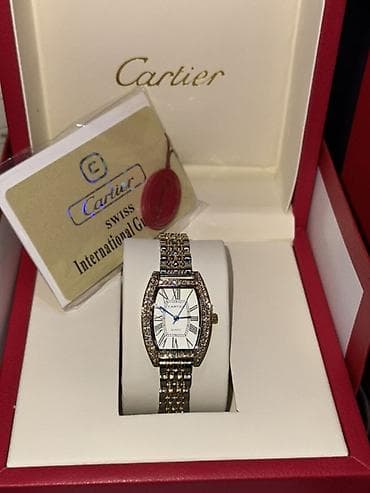 Смарт браслеты: Новый, Наручные часы, Cartier, цвет - Серебристый — 3