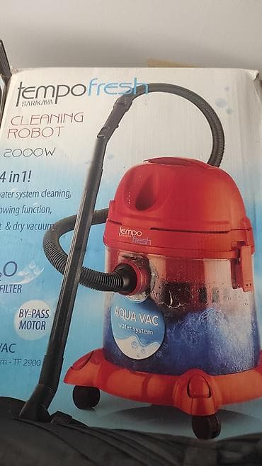 Tempo Fresh (Sarikaya) Aqua Vac su filtrası sistemli təmizləmə robotu
