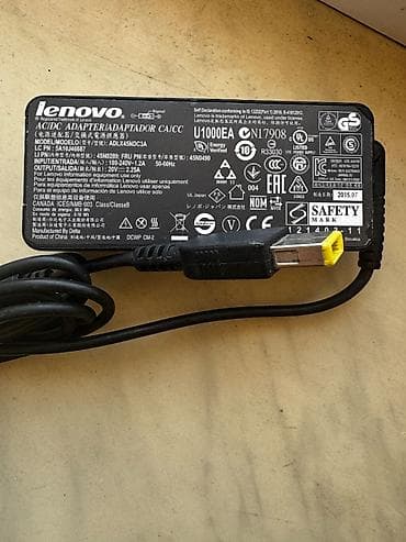 Lenovo AC/DC Adapter – orijinal şarj cihazı Model: ADLX45NDC3A PN