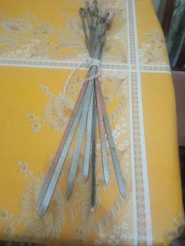 Metal şişlər dəsti - Material: paslanmayan metal - Miqdar: dəst — 1