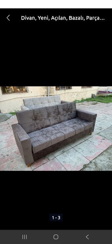 açılıb yığılan stol: Divan, Açılan, Bazalı, Parça, Ödənişli çatdırılma — 3