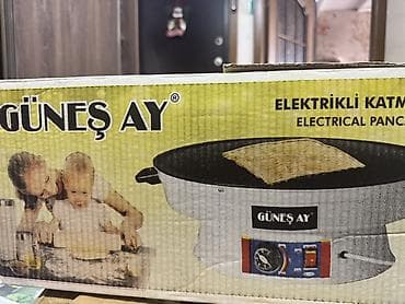 cene aparati: GÜNEŞ AY Elektrikli Katmer Sacı – Electrical Pancake Oven - Marka — 2