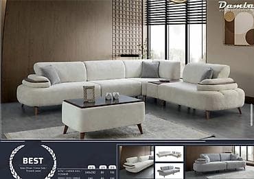 BEST model “Künc Divan” – zərif dizaynlı, modul quruluşlu künc divan