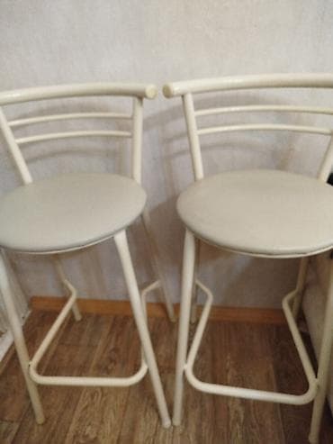 gemi boyası: Məhsul: 2 ədəd bar taburesi/stul - Rəng: krem (bej tonları) - Karkas — 1