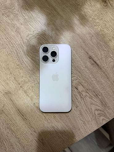 en ucuz apple macbook: IPhone 16 Pro, 256 GB, White Titanium, Zəmanət, Barmaq izi, Simsiz şarj — 1