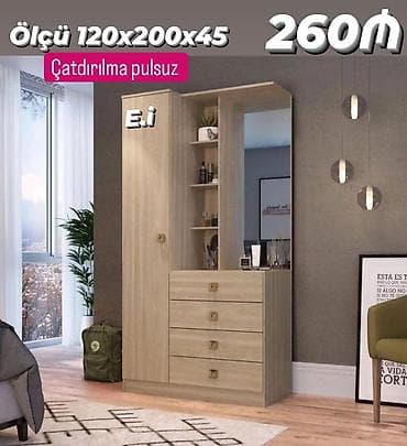*Dolab / Dəhliz dolabı 260AZN💥* ✔️Rəng seçimi var ✔️ Çatdırılma və