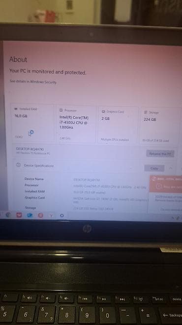 netac: HP Pavilion 15 noutbuk - Ekran: 15.6" (şüşəli çərçivə, geniş — 2