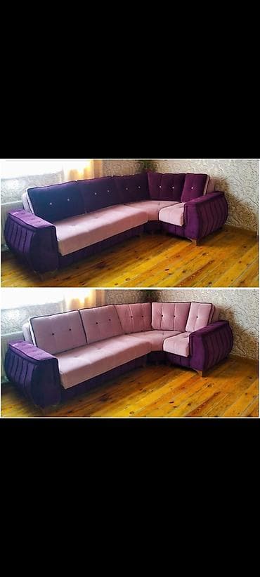 Künc divan, İşlənmiş, Açılan, Bazalı, Çatdırılma yoxdur