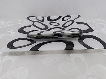 Nahar dəsti, rəng - Qara, Şüşə, Alpina, 6 nəfərlik, Azərbaycan