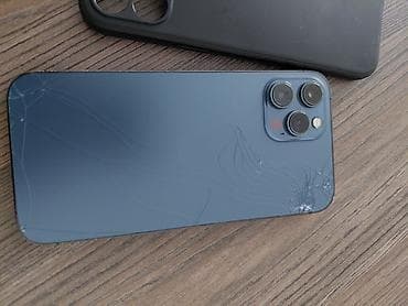 2.el macbook: IPhone 12 Pro, 256 GB, Pacific Blue, Qırıq — 3