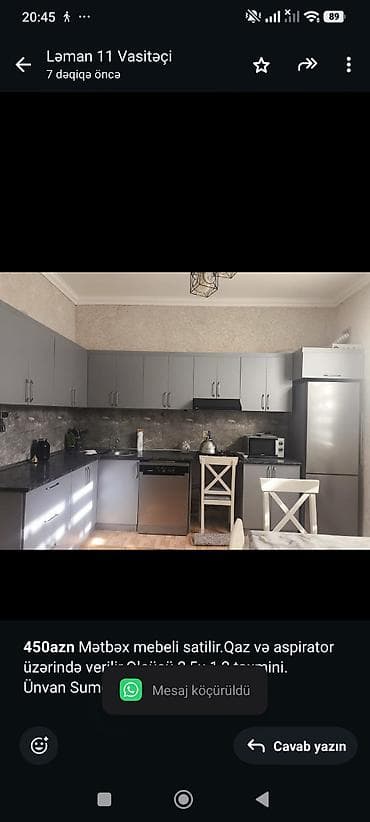 reduktor qaz: *450azn* Mətbəx mebeli satilir.Qaz və aspirator üzərində — 1