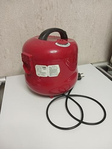 Mətbəx texnikası: Qırmızı rəngli elektrikli düyübişirən (rice cooker), Linon markalı — 2