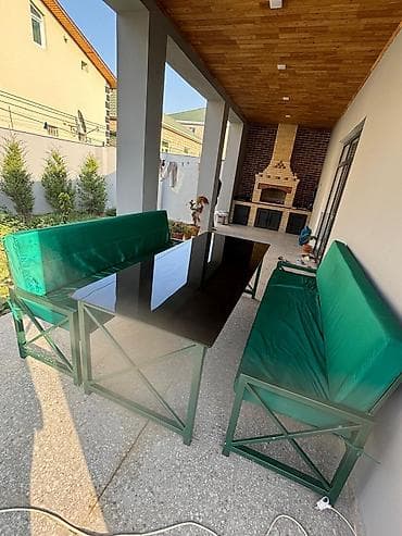 Həyət və ya bağ üçün masa divan dəsti satılır 550 AZN-ə.Unvan Keşlə(⁷ — 1