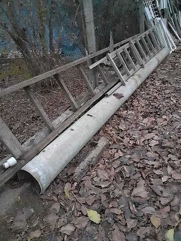 göy su: Demir boru 5m uzunu 27 diametri boru samuxdadi qiymetde — 2