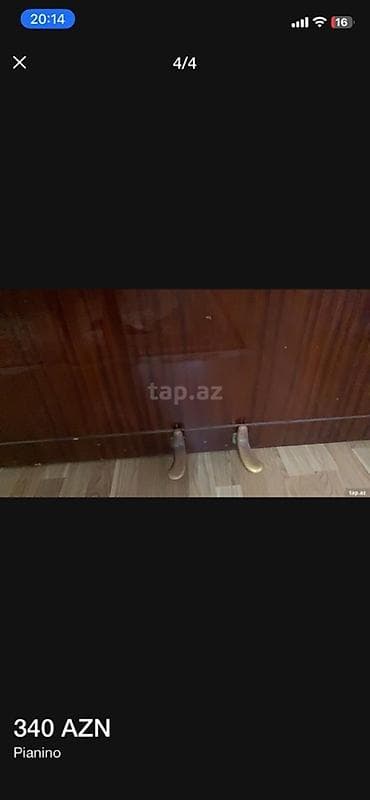 Sintezatorlar: SCHOLZE akustik pianino - Tip: Upright (divar tipi) pianino - — 4