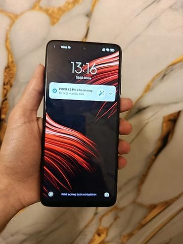 poko f6: Poco X3 Pro, 256 GB, rəng - Qara, Sensor, Barmaq izi — 2